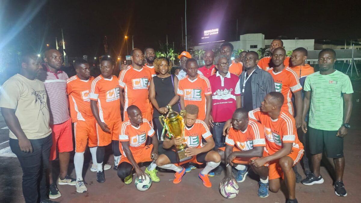 1ère édition de Mutuelle Foot : la fête fut belle, CNTS et la CIE champions (images)