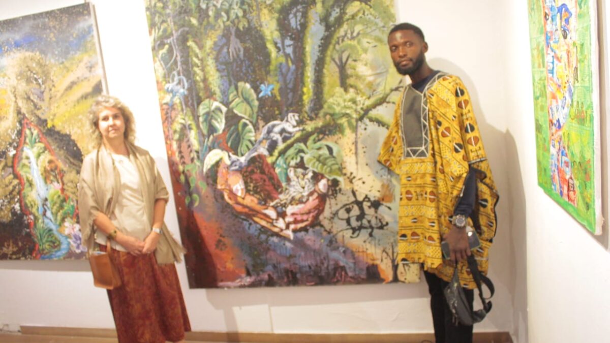 Art/peinture : Jean David Goualy, « le Prince du Tachisme inspiré par la nature »